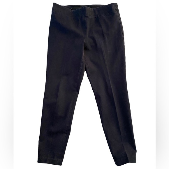 TALBOTS Black Chatham Ankle Pant Women 6P 6 Petite - Picture 1 of 5